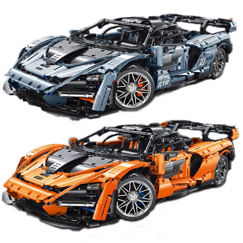 Technical Super Racing Car McLarened Sennaes Model Bricks MOC Fast Speed Champion Vehicle Building Blocks Toys for Kids Gifts
Technical Super Racing Car McLarened Sennaes Model Bricks MOC Fast Speed Champion Vehicle Building Blocks Toys for Kids Gifts