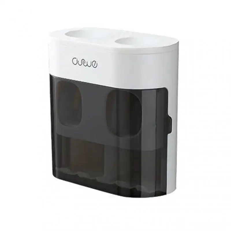 Automatic Toothpaste Artifact Wall-mounted Dual-position Toothpaste Squeezer Household Non-perforated Toothbrush Rack
Automatic Toothpaste Artifact Wall-mounted Dual-position Toothpaste Squeezer Household Non-perforated Toothbrush Rack