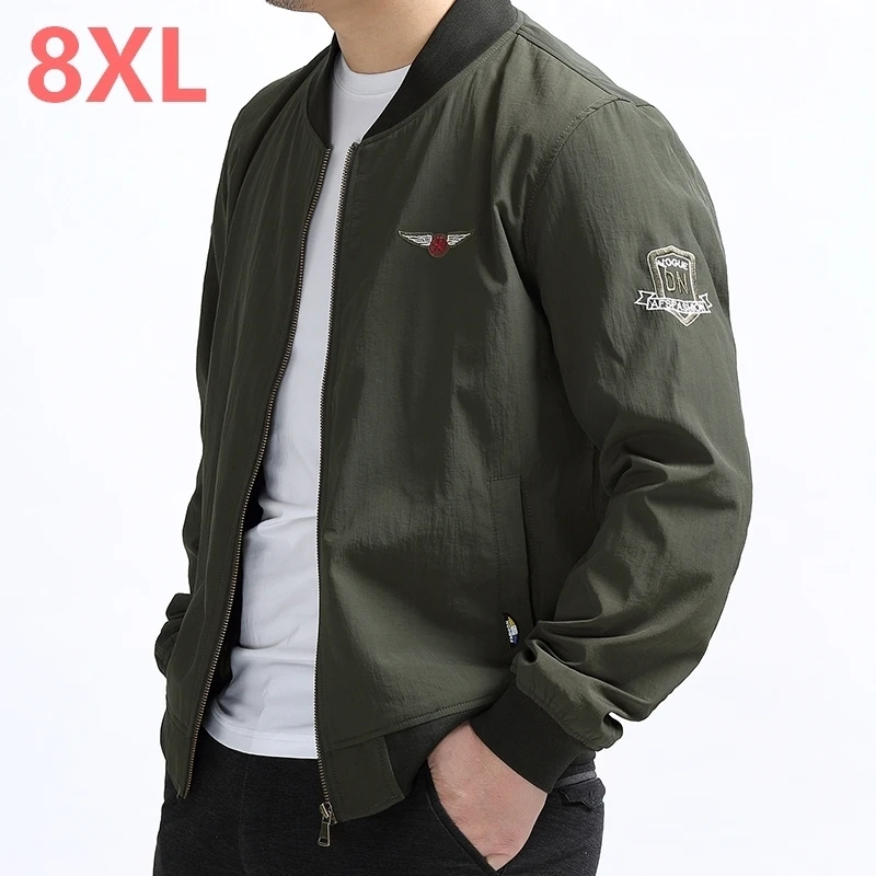 Big size 10XL 9XL 8XL 6XL 5XL 4XL brand autumn casual Bomber jackets coat men solid Mens coats clothing plus size Men clothes
Big size 10XL 9XL 8XL 6XL 5XL 4XL brand autumn casual Bomber jackets coat men solid Mens coats clothing plus size Men clothes