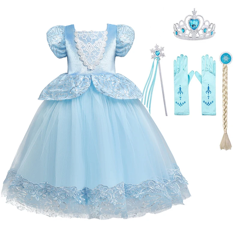Dress For Girl Cindere Girls Dress Princess Cosplay Costume Dresses Kids Carnival Birthday Fancy Party Vestidos Children Dress
Dress For Girl Cindere Girls Dress Princess Cosplay Costume Dresses Kids Carnival Birthday Fancy Party Vestidos Children Dress