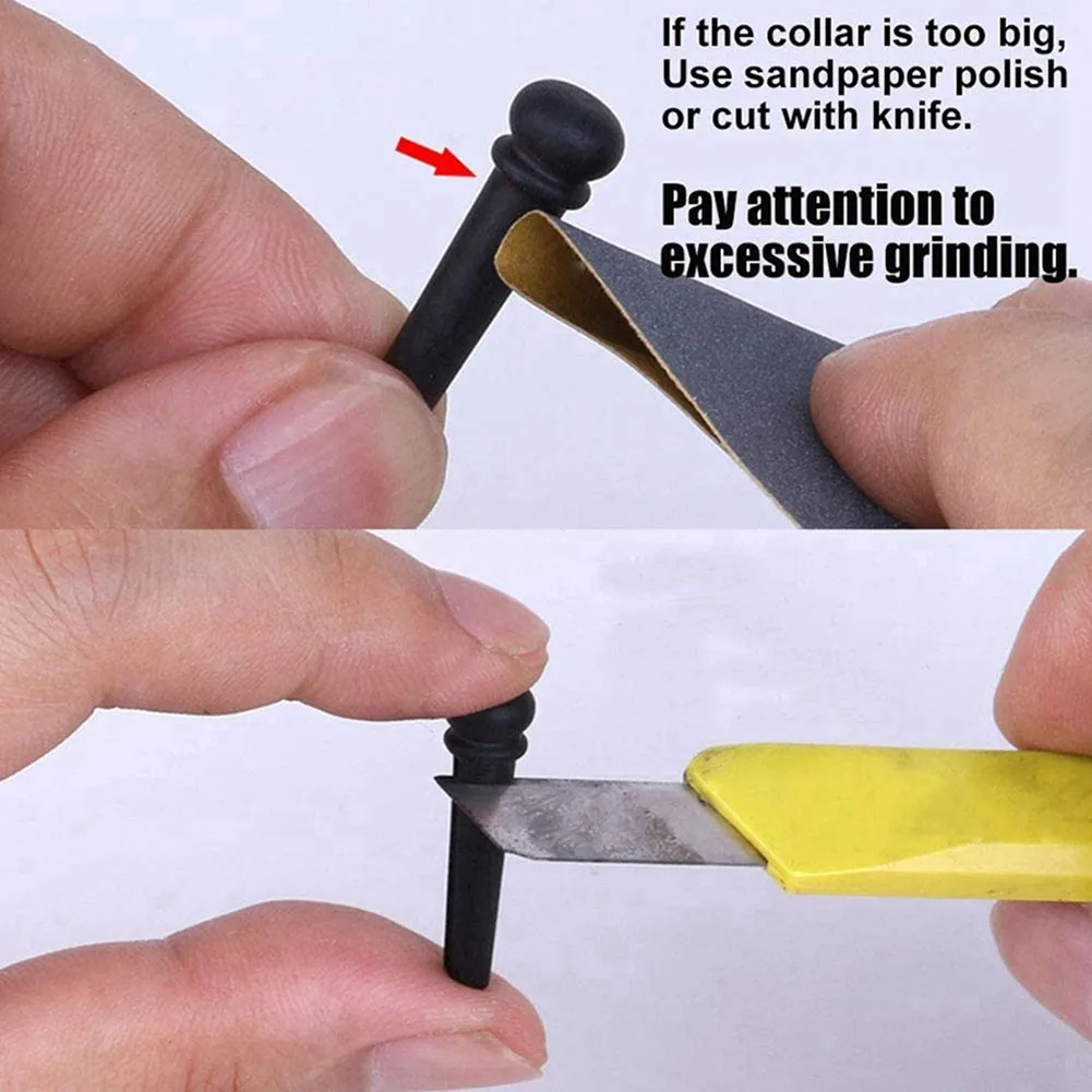 1 Set Of High-quality Ebony Folk Guitar Nail Remover + String Nails Guitar Accessories Guitar String Remover Convenient Tool
1 Set Of High-quality Ebony Folk Guitar Nail Remover + String Nails Guitar Accessories Guitar String Remover Convenient Tool