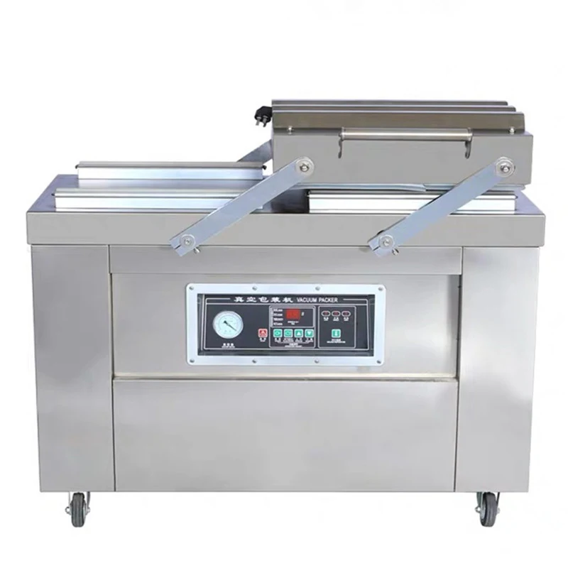 Rice Vacuum Machine Packing Double Room Fully Automatic Food Delicatessen Seafood Laminator Sealer Print Date Sealing Commercial
Rice Vacuum Machine Packing Double Room Fully Automatic Food Delicatessen Seafood Laminator Sealer Print Date Sealing Commercial