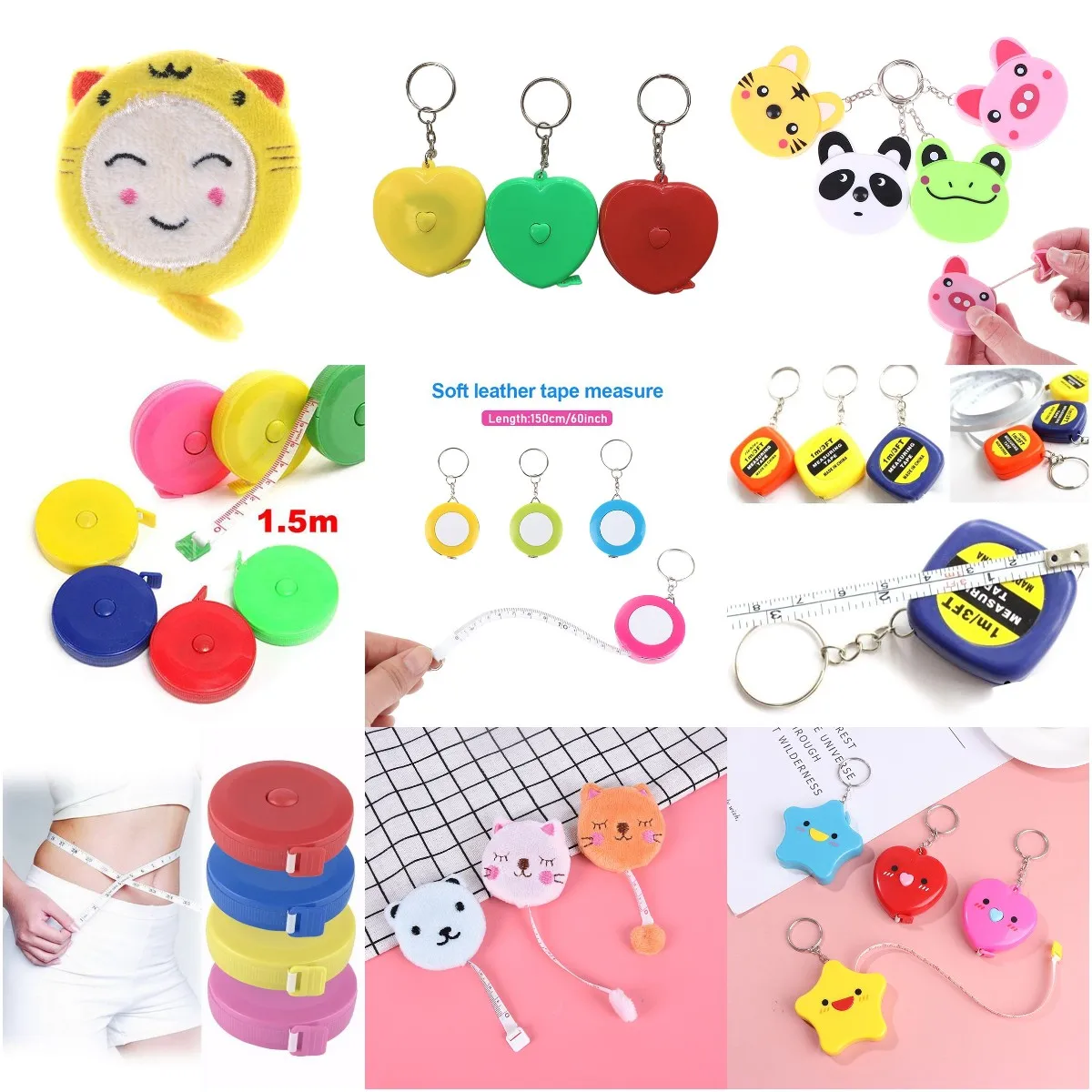 Tape Measure Keychain Pull Ruler Metric Tape Measure Retractable 1/1.5/3m Measuring Tape Meter Inch Tailor Tools 1pc Random Send
Tape Measure Keychain Pull Ruler Metric Tape Measure Retractable 1/1.5/3m Measuring Tape Meter Inch Tailor Tools 1pc Random Send