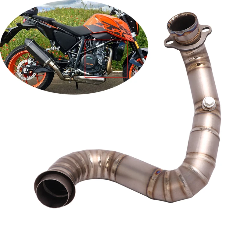 Titanium Alloy Header Link Pipe Slip On Motorcycle Original Catalyst Stock Muffler Exhaust Modified for Duke 690 2012-2018
Titanium Alloy Header Link Pipe Slip On Motorcycle Original Catalyst Stock Muffler Exhaust Modified for Duke 690 2012-2018