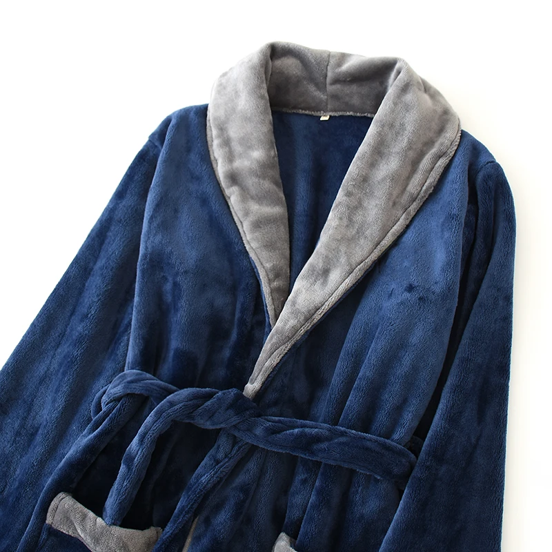 Fdfklak Couple Bathrobe Flannel New Winter Gown Warm Long Nightgown Long Sleeve Thicken Dressing Gown Nightwear Sleep Wear
Fdfklak Couple Bathrobe Flannel New Winter Gown Warm Long Nightgown Long Sleeve Thicken Dressing Gown Nightwear Sleep Wear