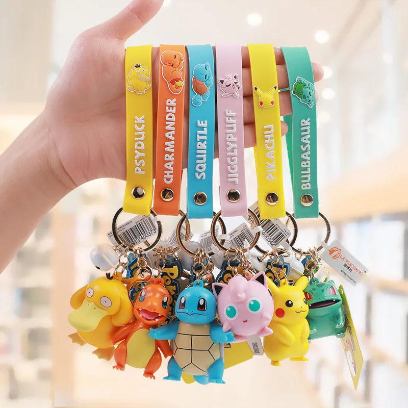 Pokémon Pikachu Jenny Turtle Little Fire Dragon Cartoon Cute Bag Pendant Keychain
Pokémon Pikachu Jenny Turtle Little Fire Dragon Cartoon Cute Bag Pendant Keychain