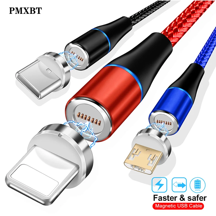 3A Magnetic Cable LED For iPhone 11 Fast Charging Micro USB Type C QC3.0 for Samsung A40 A50 Huawei Mobile Phone Charger Cord 1m
3A Magnetic Cable LED For iPhone 11 Fast Charging Micro USB Type C QC3.0 for Samsung A40 A50 Huawei Mobile Phone Charger Cord 1m