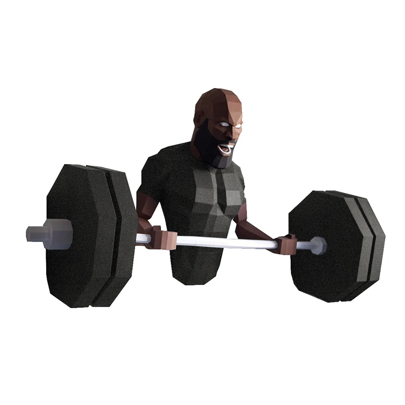 150CM Barbell Weightlifting Fitness Wall Decor Paper Model Home Art Decoration,3D Papercraft,DIY Handmade Adult Craft Toy RTY242
150CM Barbell Weightlifting Fitness Wall Decor Paper Model Home Art Decoration,3D Papercraft,DIY Handmade Adult Craft Toy RTY242