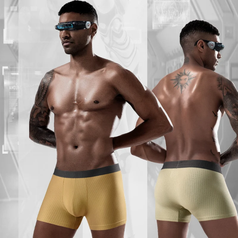 2021 new men's underwear thread combed cotton antibacterial crotch comfortable and breathable square corners
2021 new men's underwear thread combed cotton antibacterial crotch comfortable and breathable square corners