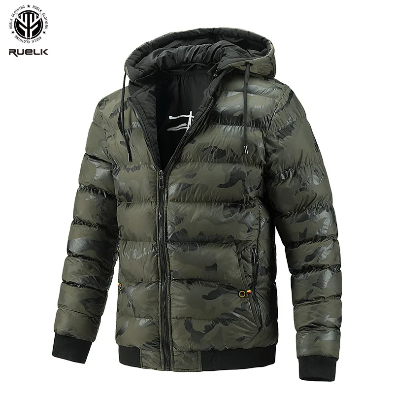 RUELK 2021 Winter Casual Men's Cotton-padded Jacket Double-sided Wear Hooded Jacket Men's Camouflage Cotton-padded Jacket Trend
RUELK 2021 Winter Casual Men's Cotton-padded Jacket Double-sided Wear Hooded Jacket Men's Camouflage Cotton-padded Jacket Trend