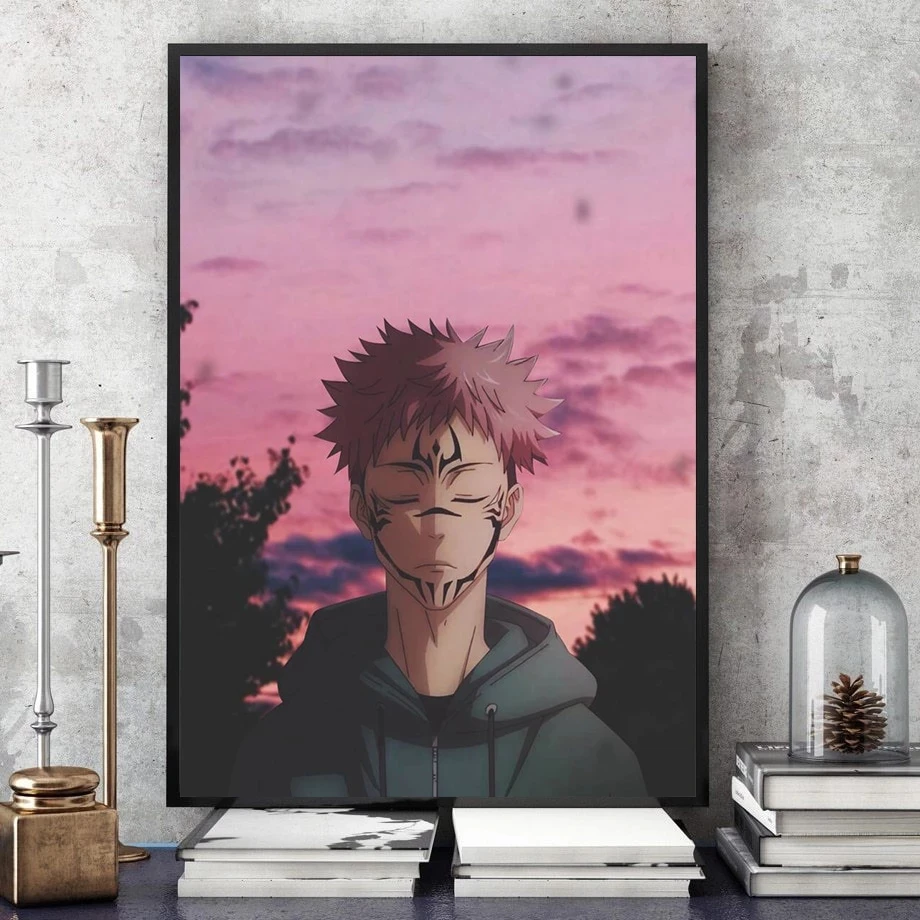 Japanese Anime Jujutsu Kaisen Poster Character Yuji Itadori Picture Print Oil Painting Canvas Wall Art Sukuna Anime Wall Decor
Japanese Anime Jujutsu Kaisen Poster Character Yuji Itadori Picture Print Oil Painting Canvas Wall Art Sukuna Anime Wall Decor
