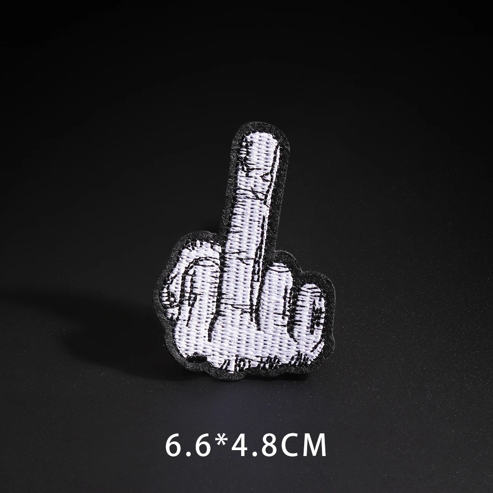 Nirvana Letter Patches Iron On Rock Gesture Middle Finger Stickers Rock Music Guitar Recorder Applique Sewing Punk Clothes Decor
Nirvana Letter Patches Iron On Rock Gesture Middle Finger Stickers Rock Music Guitar Recorder Applique Sewing Punk Clothes Decor