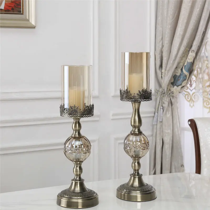 Modern Glasses Candle Holders Vintage Metal Nordic Style Pillar Candle Holders Table Smoky Gray Mum Tutucu Wedding Decor
Modern Glasses Candle Holders Vintage Metal Nordic Style Pillar Candle Holders Table Smoky Gray Mum Tutucu Wedding Decor