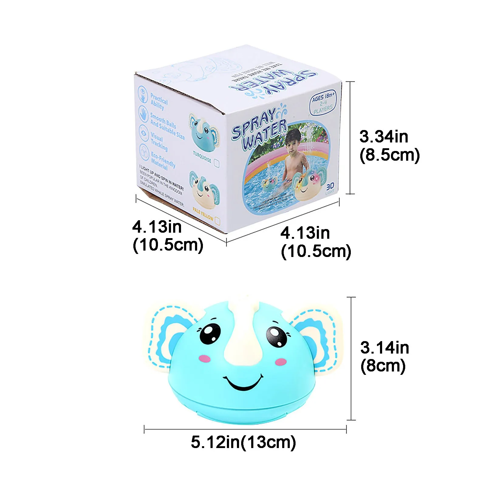 Baby Shower Toys Simulation Water Spray Elephant Electric Induction Water Ball Childrens Bathing Bathroom Glowing Fun Toys Game
Baby Shower Toys Simulation Water Spray Elephant Electric Induction Water Ball Childrens Bathing Bathroom Glowing Fun Toys Game