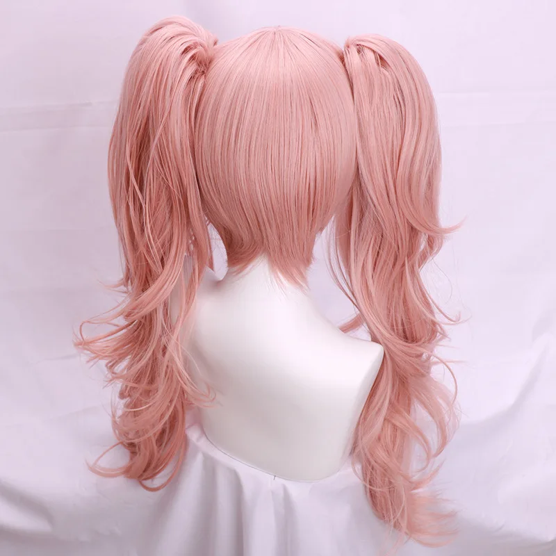 Dangan Ronpa Danganronpa Enoshima Junko Cosplay Wig Pink Long Wavy with Ponytail Clip Heat Resistant Cosplay Wig + Bear Hairpins
Dangan Ronpa Danganronpa Enoshima Junko Cosplay Wig Pink Long Wavy with Ponytail Clip Heat Resistant Cosplay Wig + Bear Hairpins