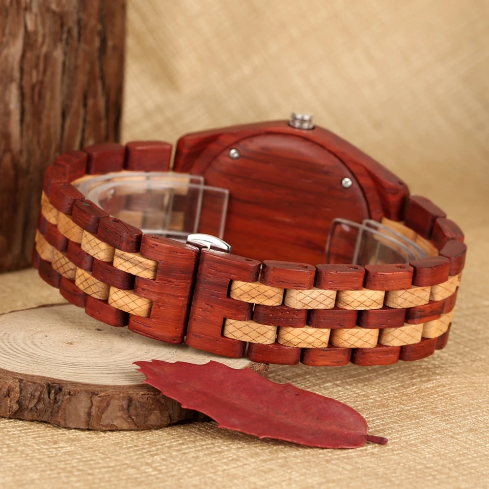 Vintage Wooden Watch Casual Quartz Wrist Watch Full Natural Wood Band Clock Male Watch Fashion Men Bangle Wrist Watch Relogios
Vintage Wooden Watch Casual Quartz Wrist Watch Full Natural Wood Band Clock Male Watch Fashion Men Bangle Wrist Watch Relogios