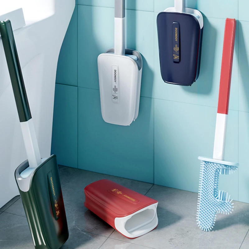TPR Bristles Toilet Brush Wall Hang Cleaning Brush with Holder No Dead Corner Cleaning Kit WC Accessories for Bathroom Storage
TPR Bristles Toilet Brush Wall Hang Cleaning Brush with Holder No Dead Corner Cleaning Kit WC Accessories for Bathroom Storage