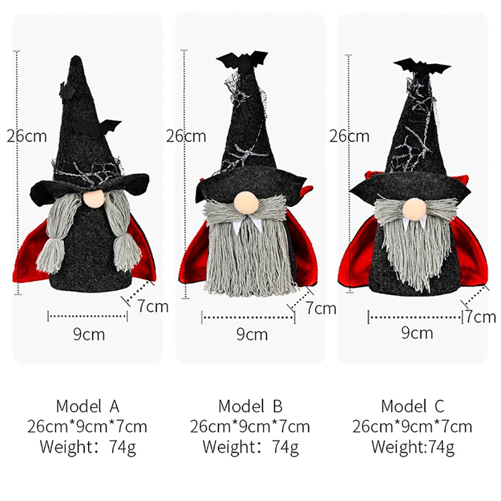 Rudolph Gnomes Ornaments With Cloak Hat Creative Halloween Plush Gnomes Decor Party Table Decorative Pendant Gifts
Rudolph Gnomes Ornaments With Cloak Hat Creative Halloween Plush Gnomes Decor Party Table Decorative Pendant Gifts
