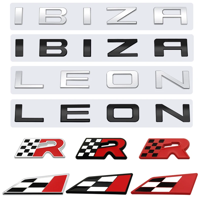 Car Accessories Metal Grille Emblem Rear Trunk Body Badge Sticker For Seat IBIZA Leon R Cupra Exeo Mii Tarraco Toledo Altea
Car Accessories Metal Grille Emblem Rear Trunk Body Badge Sticker For Seat IBIZA Leon R Cupra Exeo Mii Tarraco Toledo Altea