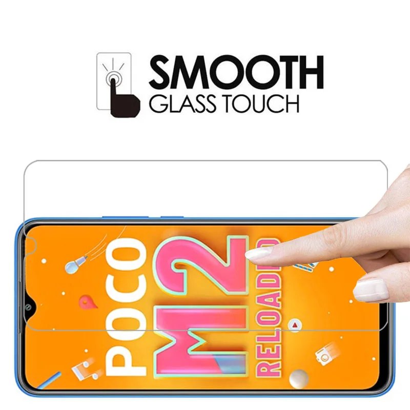 Защитное стекло для xiaomi poco m2 перезаряженная защита экрана закаленное на xiao mi pocom2 m