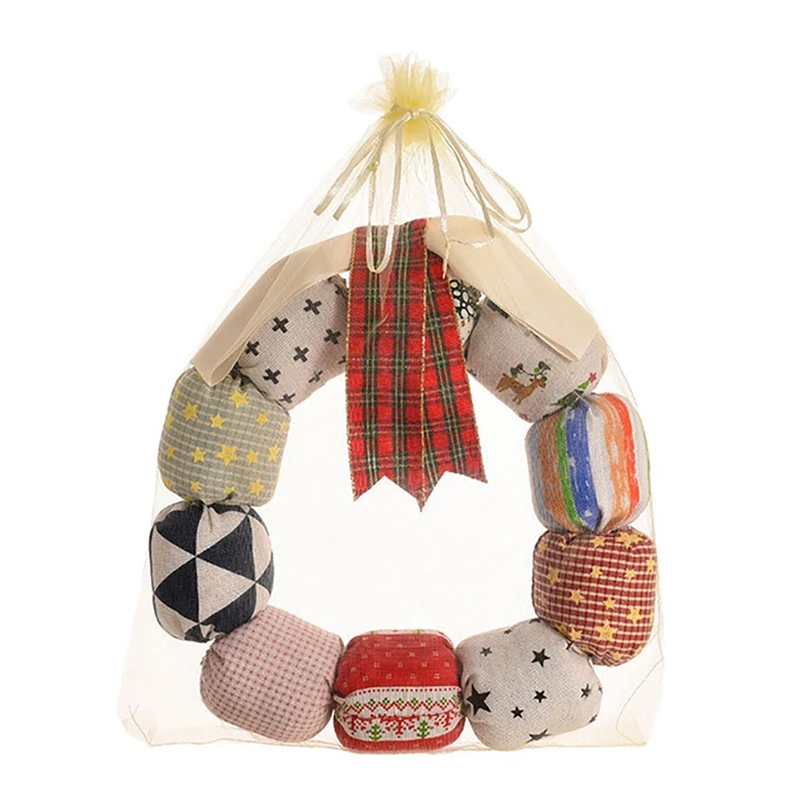 Artificial Christmas Fabric Art Wreath Cloth Garland Ornament for Front Door Wall Window Farmhouse Home Decoration
Artificial Christmas Fabric Art Wreath Cloth Garland Ornament for Front Door Wall Window Farmhouse Home Decoration
