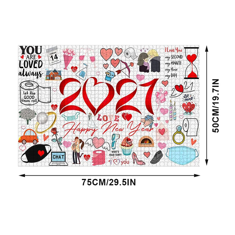 Valentine's Day Present 2020 Puzzle 1000 Pieces Commemorating Loyal Love DAG-ship
Valentine's Day Present 2020 Puzzle 1000 Pieces Commemorating Loyal Love DAG-ship