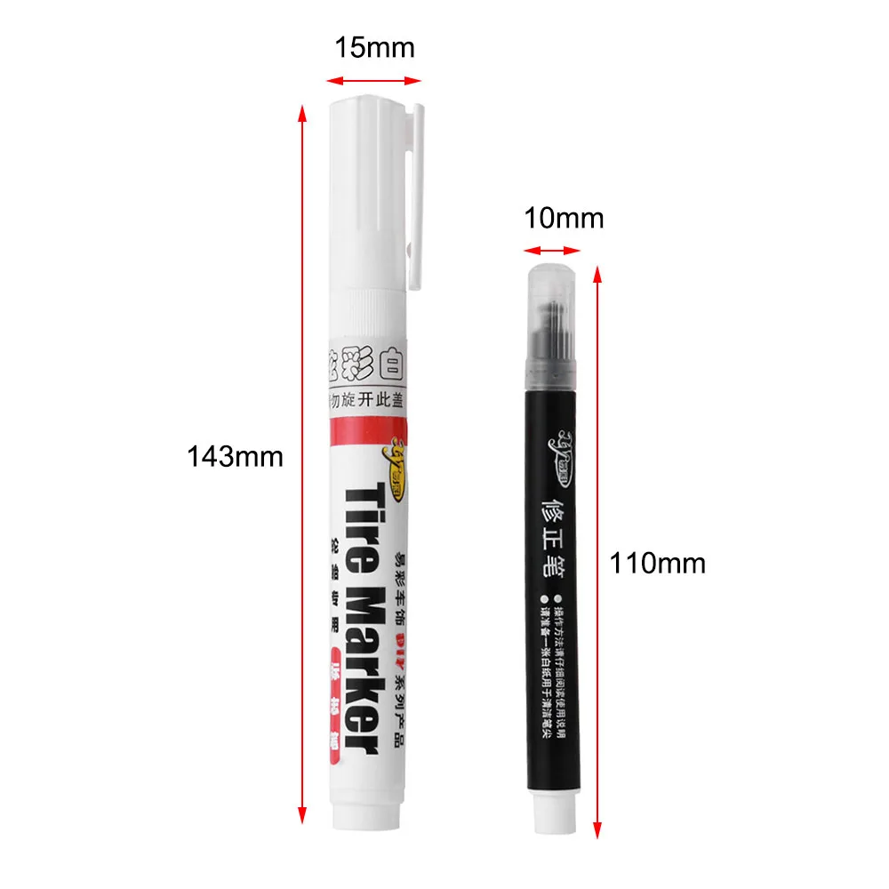 1 Set White-Color Permanent Tire Marker Pen for Car Tyre and Motocycle Tyre Car Tire marker Pen Tire Accessories
1 Set White-Color Permanent Tire Marker Pen for Car Tyre and Motocycle Tyre Car Tire marker Pen Tire Accessories