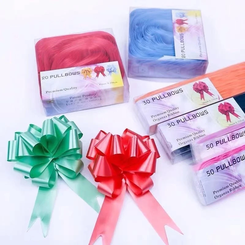 5/20pcs/lot Pull Bows Gift Wrapper Ribbons Flower Wrappers Mother's Day For Wedding Events Birthday Decoration Gift Decor
5/20pcs/lot Pull Bows Gift Wrapper Ribbons Flower Wrappers Mother's Day For Wedding Events Birthday Decoration Gift Decor