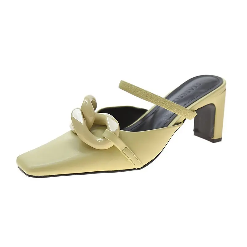 Shoes Slippers Casual Med Rivet Cover Toe Slipers Women Heeled Mules Slides Platform Luxury Summer Square 2021 High PU Fashion R
Shoes Slippers Casual Med Rivet Cover Toe Slipers Women Heeled Mules Slides Platform Luxury Summer Square 2021 High PU Fashion R