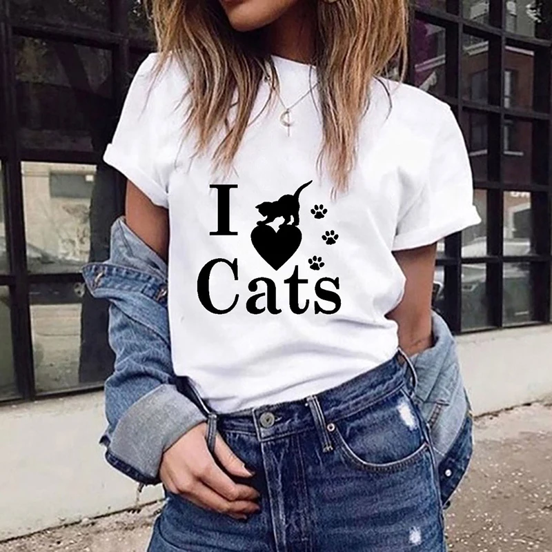 С надписью «I love "Женщина-кошка" 100% одежда из хлопка 2019 Новая мода харадзюку, футболки футболка с набивным рисунком Графические футболки Женс...
С надписью «I love "Женщина-кошка" 100% одежда из хлопка 2019 Новая мода харадзюку, футболки футболка с набивным рисунком Графические футболки Женс...