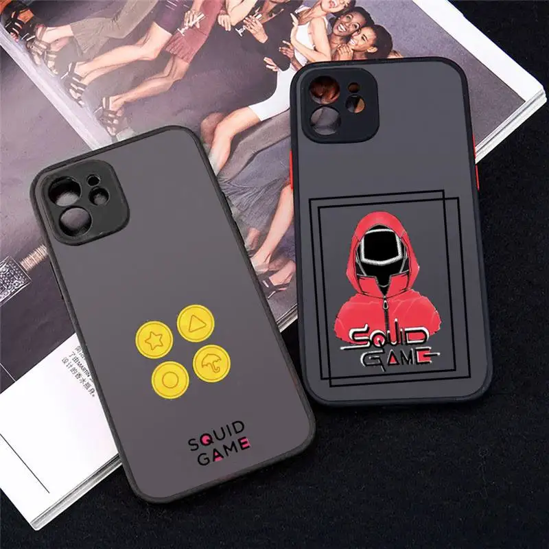 Squid Game Phone Case Matte Transparent for iPhone 7 8 11 12 s mini pro X XS XR MAX Plus Clear mobile bag Huang Junhao Korea TV
Squid Game Phone Case Matte Transparent for iPhone 7 8 11 12 s mini pro X XS XR MAX Plus Clear mobile bag Huang Junhao Korea TV