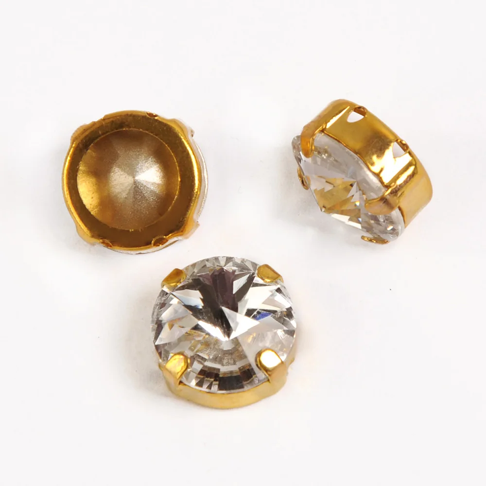 1122 1201 1357 Round Metal Silver Gold Claw Settings for DIY Glass Fancy Stones Decorative Rhinestones For Needlework Clothes
1122 1201 1357 Round Metal Silver Gold Claw Settings for DIY Glass Fancy Stones Decorative Rhinestones For Needlework Clothes