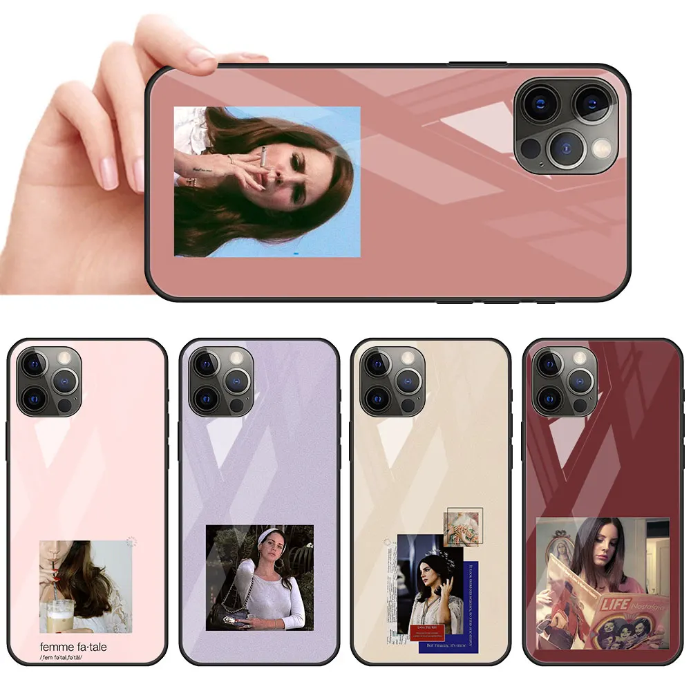 Lana Del Rey Aesthetic Glass Cell Phone Case For iPhone 11 12 Mini 13 Pro Max 7 8 Plus X XR XS 6 6s SE 2020 Cover Coque 
Lana Del Rey Aesthetic Glass Cell Phone Case For iPhone 11 12 Mini 13 Pro Max 7 8 Plus X XR XS 6 6s SE 2020 Cover Coque