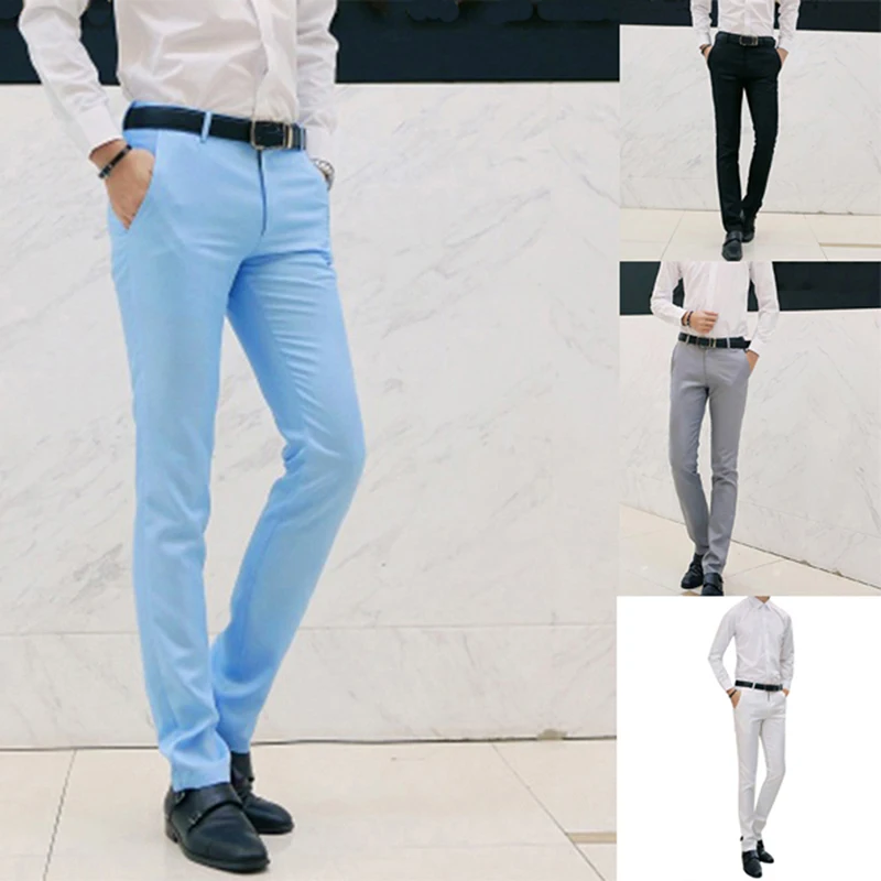 2021 Men's Spring Autumn Fashion Business Casual Long Pants Suit Pants Male Elastic Straight Formal Trousers Plus Big Size
2021 Men's Spring Autumn Fashion Business Casual Long Pants Suit Pants Male Elastic Straight Formal Trousers Plus Big Size