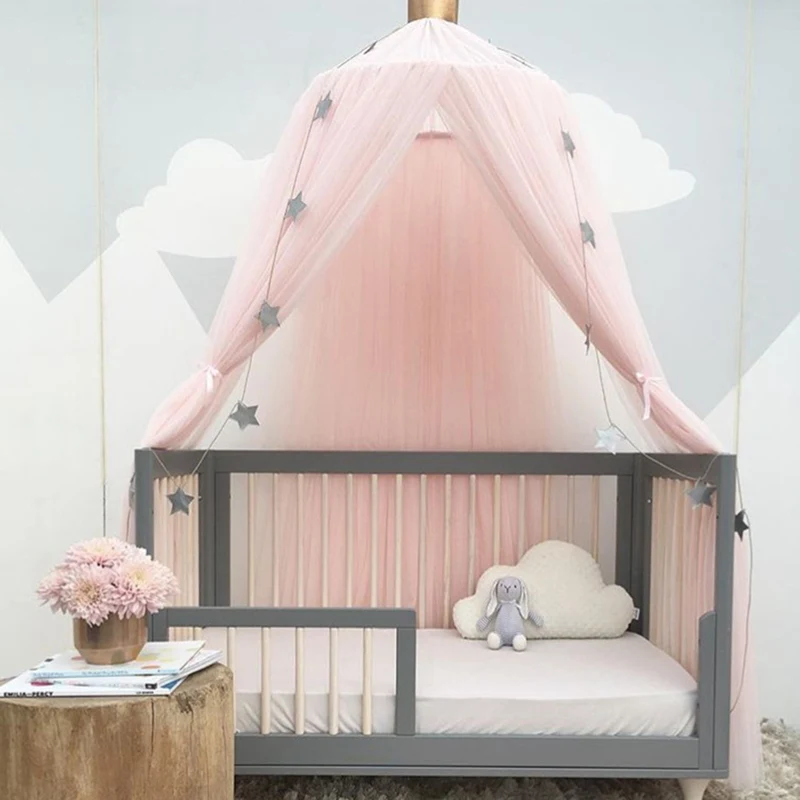 Kids Baby Bedroom Mosquito Net Canopy Bedcover Girls Room Fairy Curtain Bedding Dome Tent Room Decor 3 Door Canopy Netting
Kids Baby Bedroom Mosquito Net Canopy Bedcover Girls Room Fairy Curtain Bedding Dome Tent Room Decor 3 Door Canopy Netting