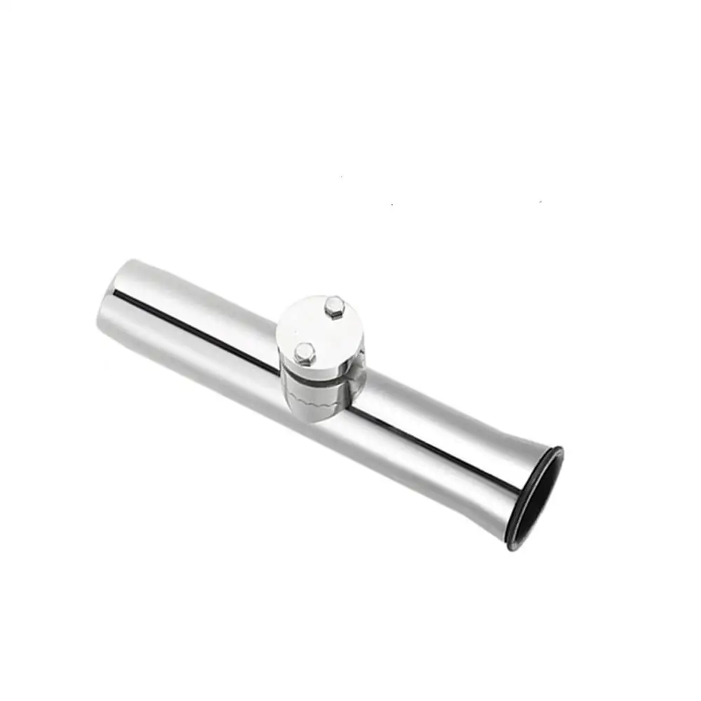 Stainless Steel 316 Fishing Rod Rack Holder Pole Bracket Support Rail Mount with Clamp on 19 to 32mm Marine Boat Hardware Fish | Автомобили