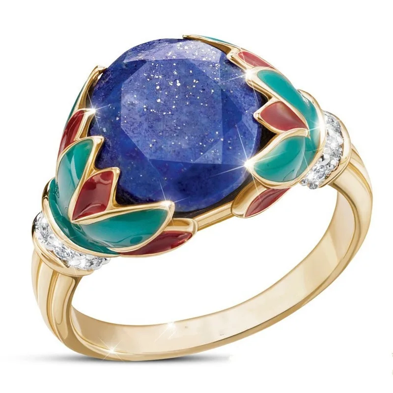 2022 Sapphire Color Personalized Ethnic Style Anillos Mujer Woman Rings Gothic Accessories Gold Jewelry Wedding Engagement Ring
2022 Sapphire Color Personalized Ethnic Style Anillos Mujer Woman Rings Gothic Accessories Gold Jewelry Wedding Engagement Ring