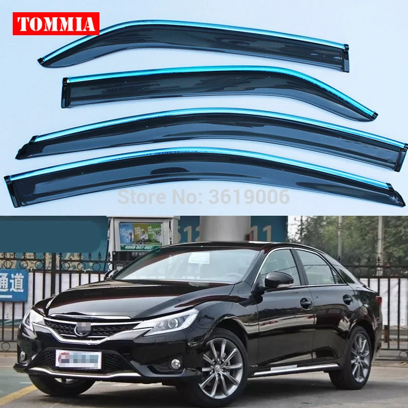 Бренд tommia, новинка для Toyota Reiz 2010-2015, оконный козырек, защита от ветра и дождя, защитная крышка 4 шт./компл.
Бренд tommia, новинка для Toyota Reiz 2010-2015, оконный козырек, защита от ветра и дождя, защитная крышка 4 шт./компл.