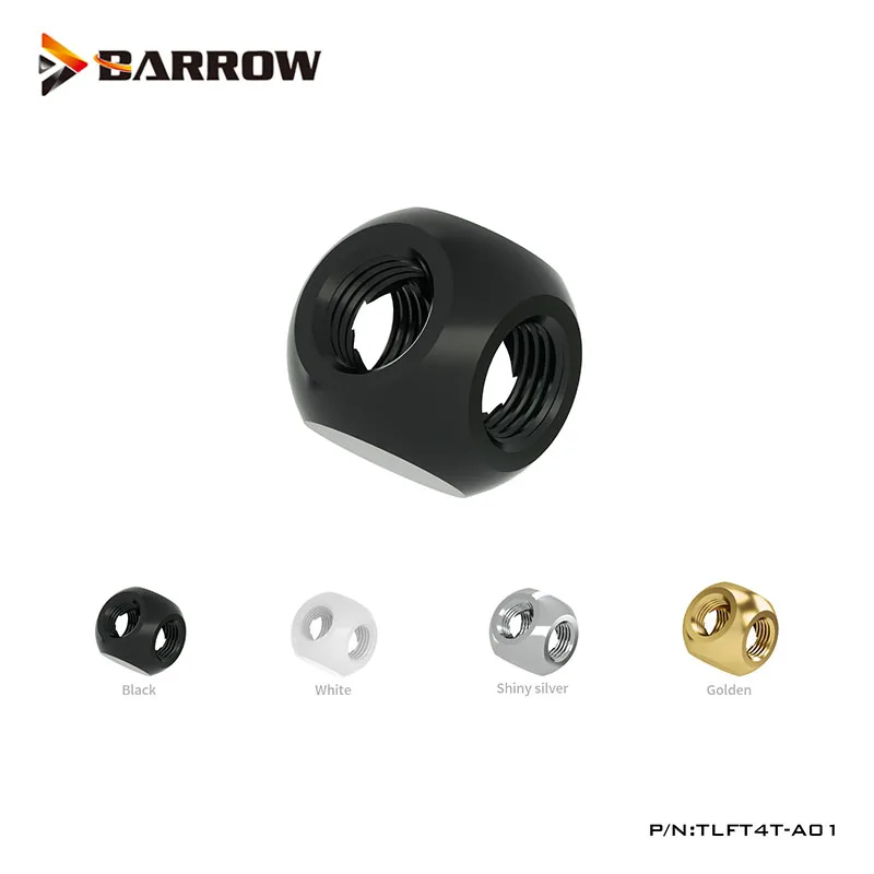 Barrow G1/4 "4-полосный разветвитель, поликарбонатный комплект для водяного охлаждения, медные фитинги, 4-полосная кубическая фурнитура, черный, б...
Barrow G1/4 "4-полосный разветвитель, поликарбонатный комплект для водяного охлаждения, медные фитинги, 4-полосная кубическая фурнитура, черный, б...