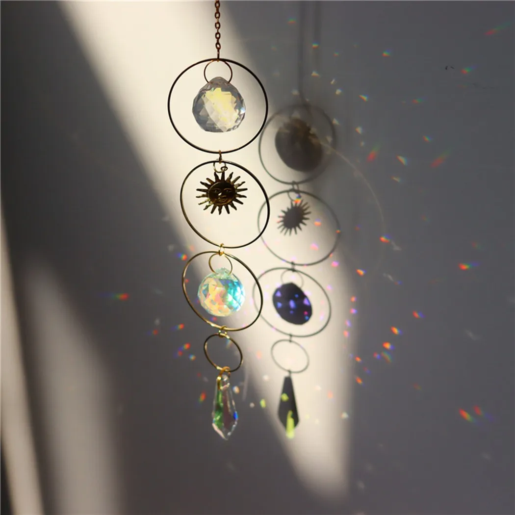 Crystal Wind Star Moon Chime Pendant Hanging Drop For Outdoor Indoor Garden Window Wedding Curtain Chandelier DIY Decorations
Crystal Wind Star Moon Chime Pendant Hanging Drop For Outdoor Indoor Garden Window Wedding Curtain Chandelier DIY Decorations
