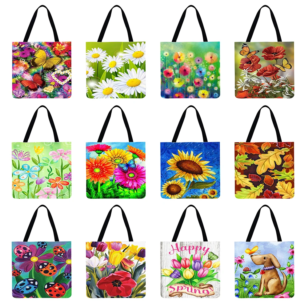 Practical Linen Square Shopping Bag Casual Ladies Daily Shopping Bag Large Capacity Storage Handbags for Household
Practical Linen Square Shopping Bag Casual Ladies Daily Shopping Bag Large Capacity Storage Handbags for Household