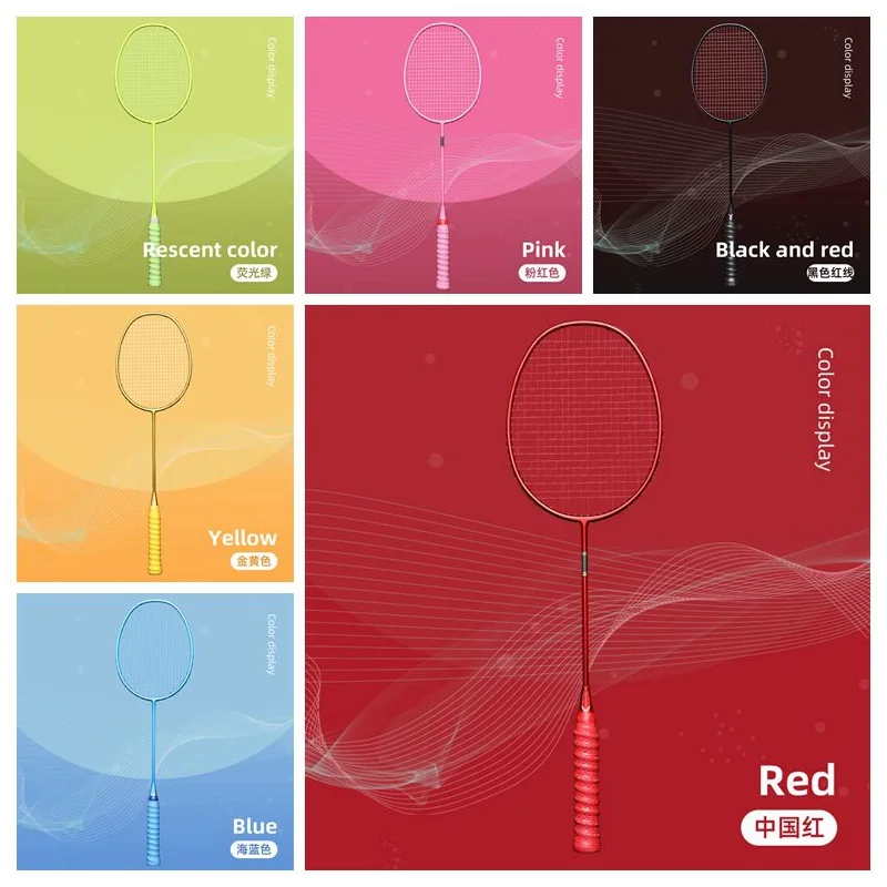 Новая Ультралегкая профессиональная ракетка для бадминтона 5U, ракетка для бадминтона из углеродного волокна, спортивные аксессуары, ракет...
Новая Ультралегкая профессиональная ракетка для бадминтона 5U, ракетка для бадминтона из углеродного волокна, спортивные аксессуары, ракет...