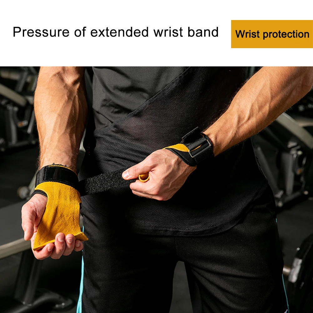 Cowhide Weight Lifting Gloves Training Fitness Gym Hand Grips Body Building Pull-Ups Power Lifting Gloves For Weight Training
Cowhide Weight Lifting Gloves Training Fitness Gym Hand Grips Body Building Pull-Ups Power Lifting Gloves For Weight Training