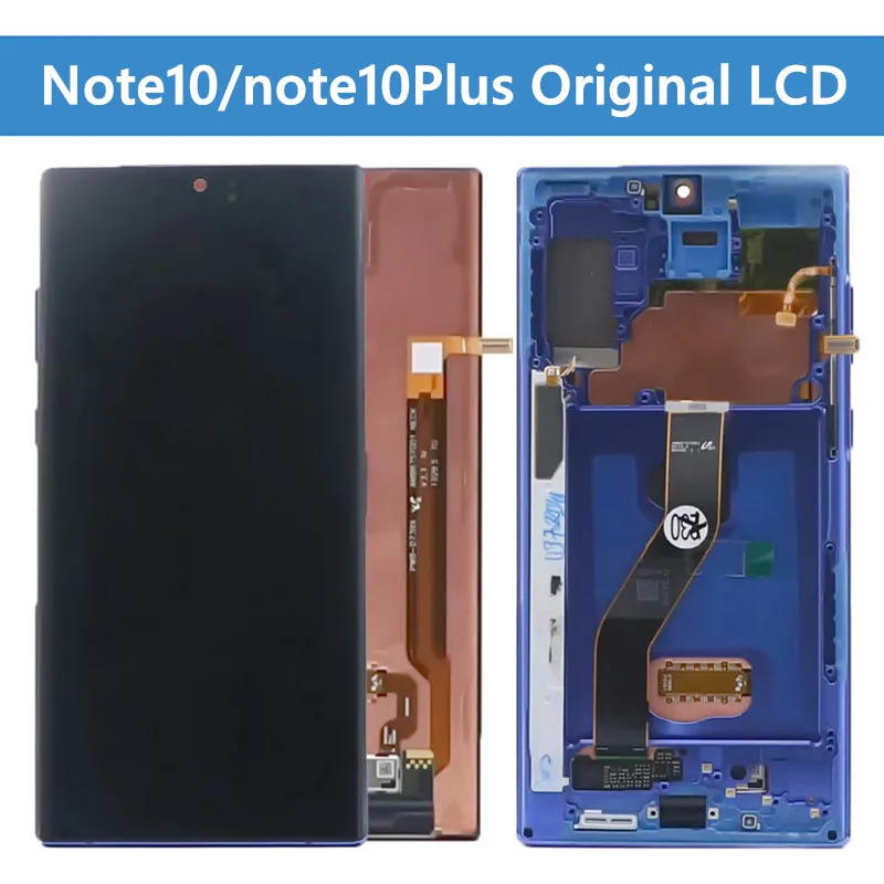 Для Samsung Galaxy Note 10 Lcd N970F N9700 с рамкой дисплей сенсорный экран дигитайзер для Samsung note10 + Note 10 plus LCD N975
Для Samsung Galaxy Note 10 Lcd N970F N9700 с рамкой дисплей сенсорный экран дигитайзер для Samsung note10 + Note 10 plus LCD N975