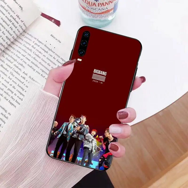 CUTEWANAN KPOP BIGBANG DIY окрашенный блестящий чехол для телефона Huawei P30 P20 lite Mate 20 Pro P Smart 2019