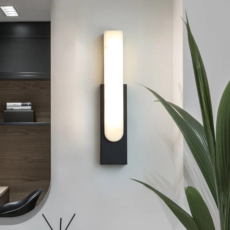 Luxury Marble Wall Light Nordic LED Stairway Corridor Balcony Simple Wall Lamp Bedroom Bedside Sconces Fitting Adjust 3 Colors
Luxury Marble Wall Light Nordic LED Stairway Corridor Balcony Simple Wall Lamp Bedroom Bedside Sconces Fitting Adjust 3 Colors