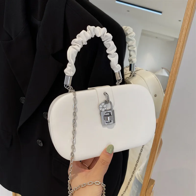 Texture 2021 Autumn New Simple Personality Bag Lock Hand Single Shoulder Bags Net Celebrity Fashion Single Shoulder Box Bag
Texture 2021 Autumn New Simple Personality Bag Lock Hand Single Shoulder Bags Net Celebrity Fashion Single Shoulder Box Bag