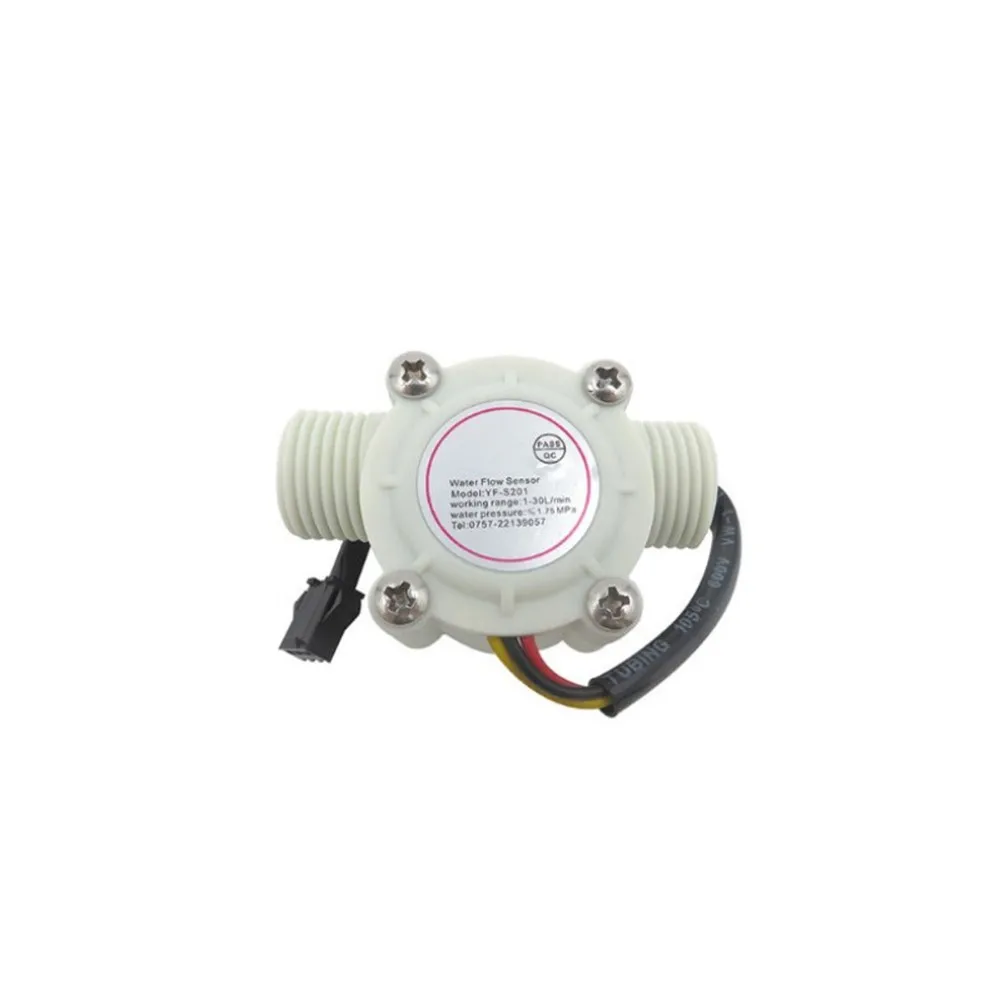 Water Sensor 4 Points G1/2 Interface Hall Meter YF- 01B Wasserdurchflusssensor Household Measuring Testing Supplies Accessories
Water Sensor 4 Points G1/2 Interface Hall Meter YF- 01B Wasserdurchflusssensor Household Measuring Testing Supplies Accessories