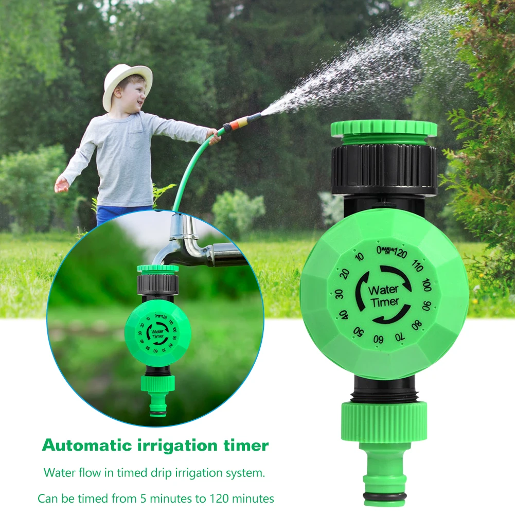 

1 Pc English Electronic Intelligence Garden Irrigation System Timer Controller Water Programs Connection G3 / 4 Thread Faucet