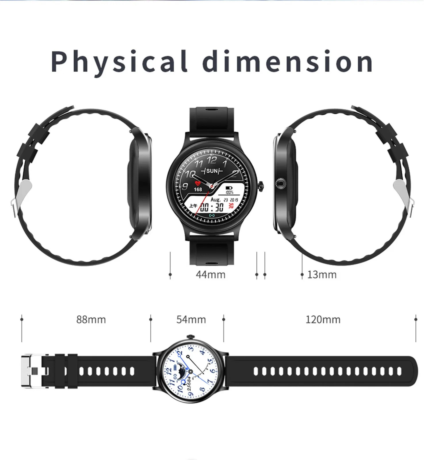 V31 Smart Watches Men And Women's Fashion High Quality Full-Touch IP68 Waterproof Magnetic Charging Bluetooth5.0 Smart Wirstband
V31 Smart Watches Men And Women's Fashion High Quality Full-Touch IP68 Waterproof Magnetic Charging Bluetooth5.0 Smart Wirstband